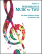 Intermediate Music for Two #2 Flute/Oboe/Violin and Clarinet cover